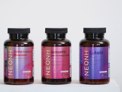 NEQNH Astaxanthin Green Tea Extract Tummeric Antioxidents EPA DHA